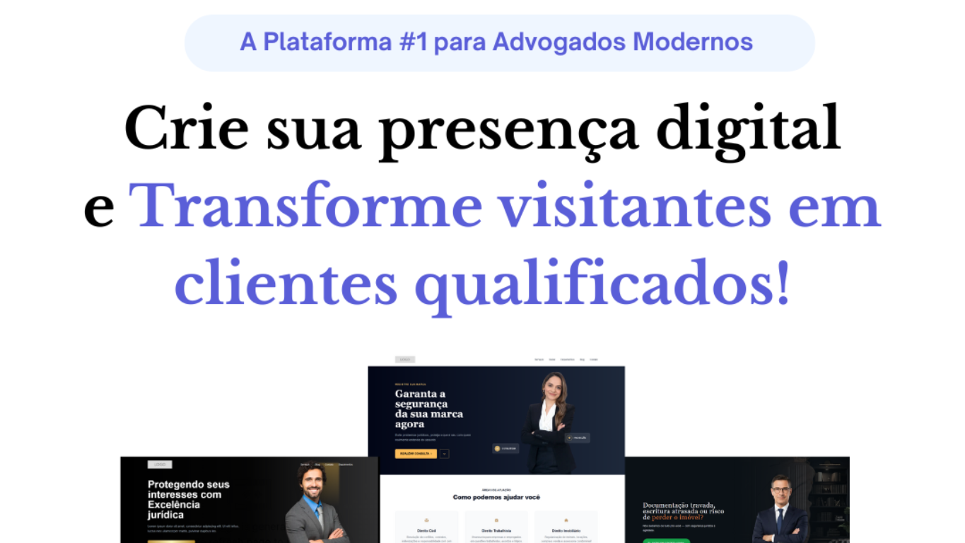 Landing Pages para Advogados com Jus Builder em 2026