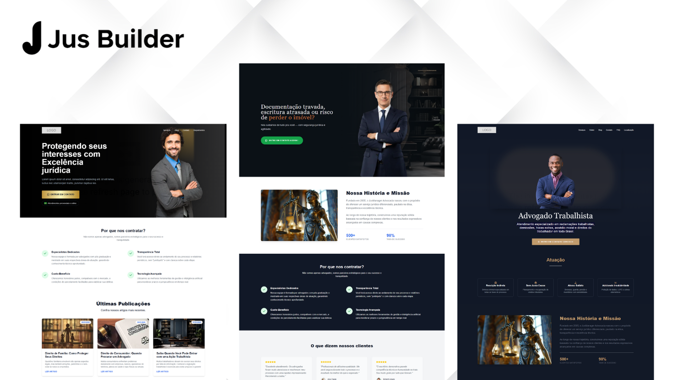 Como Jus Builder Transforma a Captação para Advogados