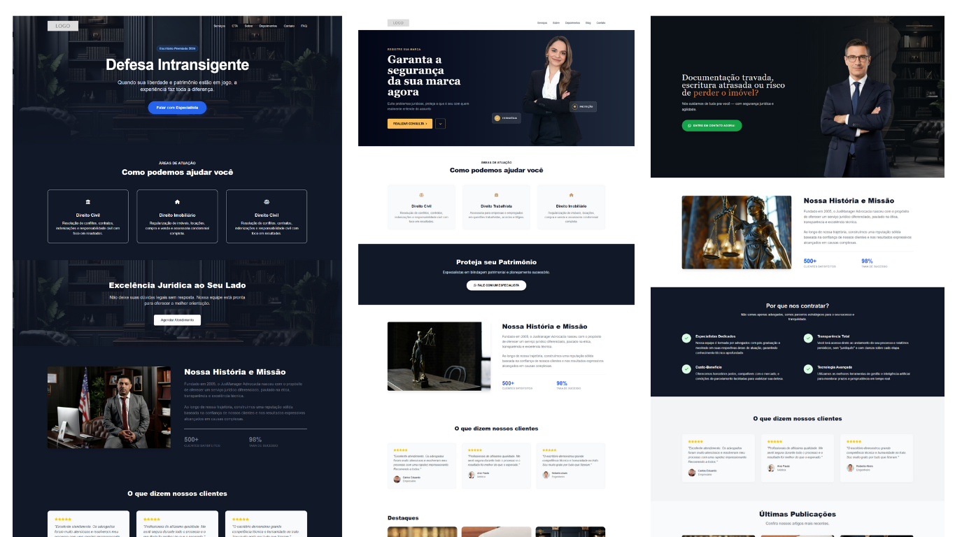 Landing Page Advogados: Como o Jus Builder Transforma a Captação de Clientes na Advocacia