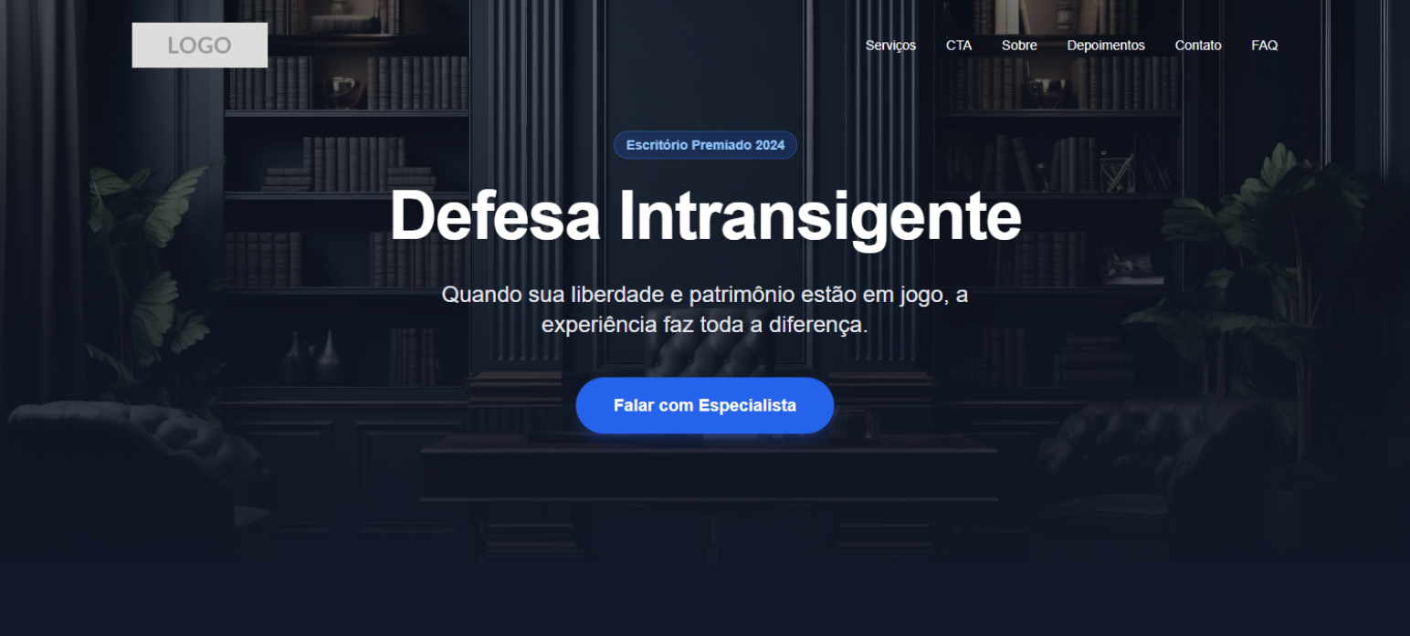 Interface JusBuilder - Tela 2
